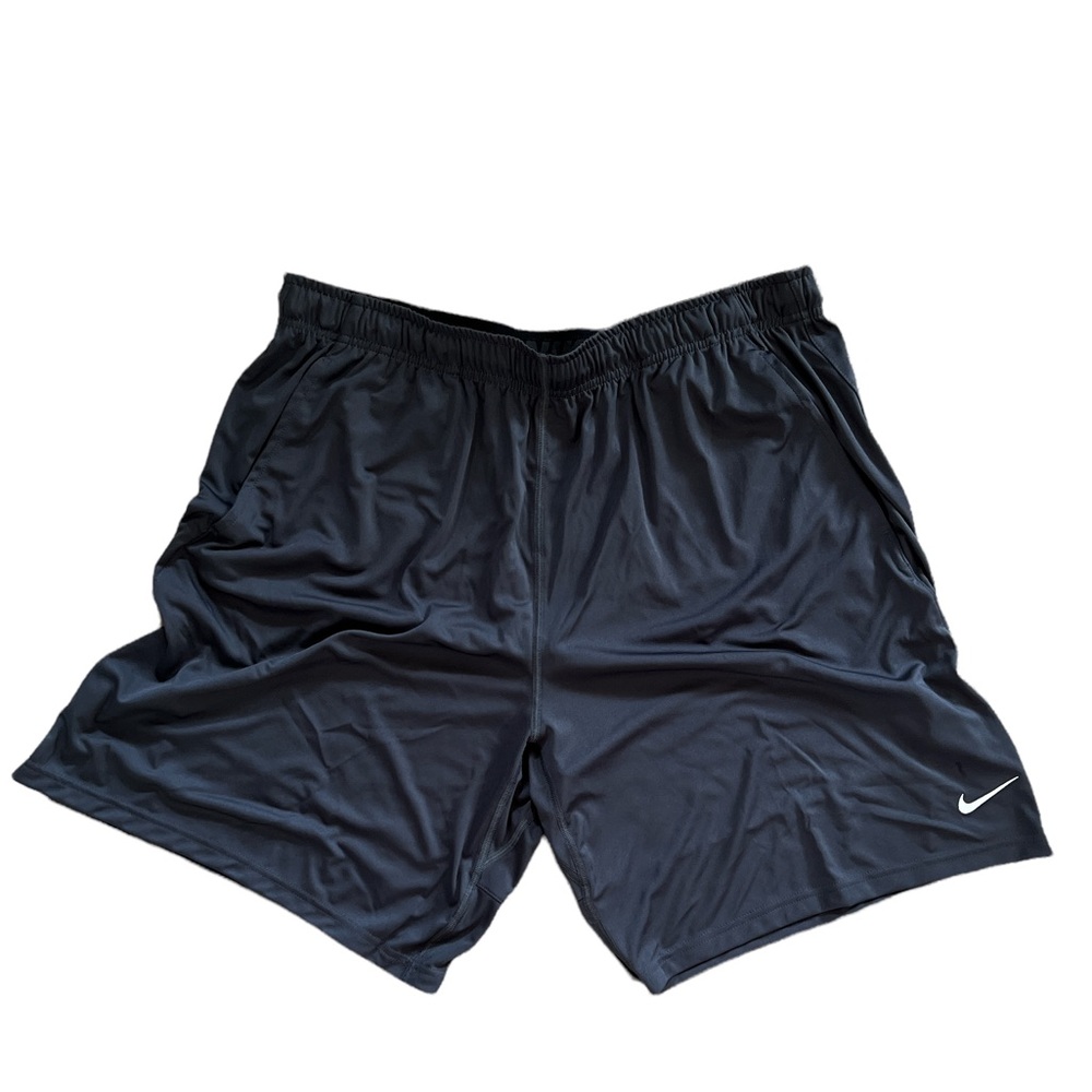 Nike Shorts with Elastic Waist and Pockets Charcoal 3XL